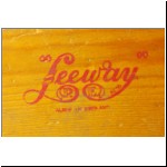 Leeway Horse and Cart - lettering on the tailboard